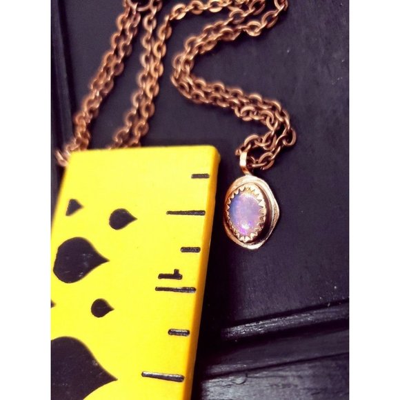 Australian opal crystal necklace copper - Picture 12 of 12